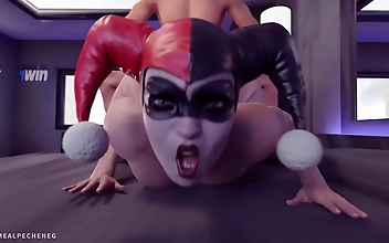 Harley Quinns Luscious Body Beats Your Blues Away - JAV Porn Video