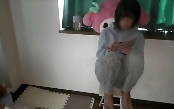 So, you like watching girls like me, do you? - A JAV video featuring seductive college students living alone and exploring their sexuality